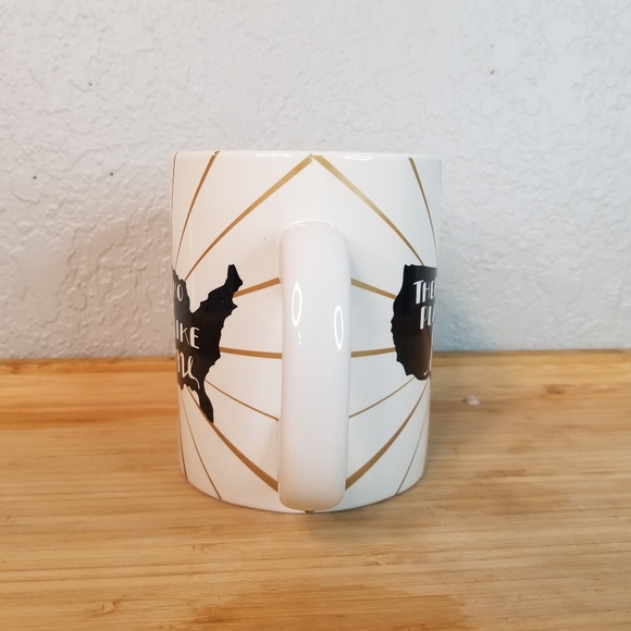 Cream Coffee Mug with "There's No Place Like Home" by Designs by Kathy - Picture 5 of 6